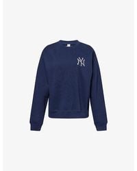 Sporty & Rich - For '47 X The New York Yankees Krystal Cotton-Fleece Sweatshirt - Lyst
