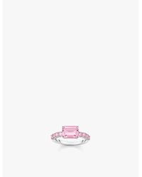 Thomas Sabo - Solitaire 925 Sterling- And Zirconia Ring - Lyst