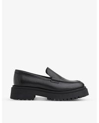 Whistles - Aerton Platform Leather Loafers - Lyst