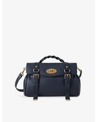 Mulberry - Alexa Leather Satchel Bag - Lyst