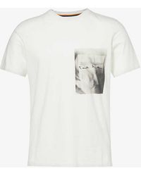 Paul Smith - Pocket-print Regular-fit Organic Cotton-jersey T-shirt - Lyst