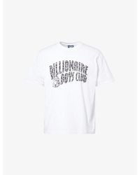 BBCICECREAM - Leopard Arch Logo Cotton T-Shirt - Lyst