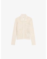 Zadig & Voltaire - Voltyz Crochet Linen And Cotton Cardigan - Lyst