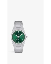 Tissot - T1372101108100 Prx Quartz Stainless-steel Quartz Watch - Lyst