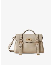 Mulberry - Alexa Mini Leather Satchel Bag - Lyst