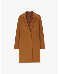 Whistles - Julia Double-faced Wool-blend Coat - Lyst