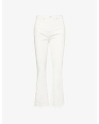 GOOD AMERICAN - Good Standard Kick-Flare High-Rise Stretch-Denim Jeans - Lyst