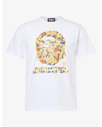 A Bathing Ape - Bape X Billie Eilish Camo Cotton-Jersey T-Shirt - Lyst