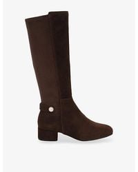Carvela Kurt Geiger - Gaia Suede Knee-High Boots - Lyst