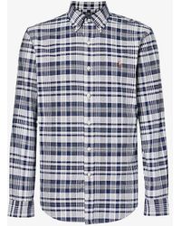 Polo Ralph Lauren - Check-pattern Custom-fit Cotton Shirt X - Lyst