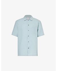 Calvin Klein - Relaxed-fit Short-sleeved Cotton Pyjama Shirt - Lyst