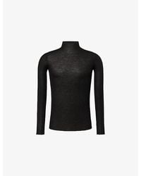 Rick Owens - Turtle-Neck Ribbed Knit-Wool Top - Lyst