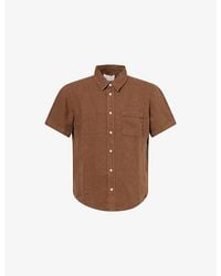 Citizens of Humanity - Cairo Short-Sleeve Linen Shirt - Lyst