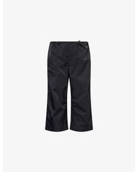 Reformation - Arlette Cropped Woven Trousers - Lyst