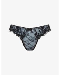 Agent Provocateur - Clarette Lace Brazilian Briefs - Lyst