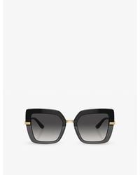 Dolce & Gabbana - Dg4373 Square-frame Acetate Sunglasses - Lyst
