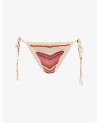 Devon Windsor - Alma Knitted Bikini Bottoms - Lyst