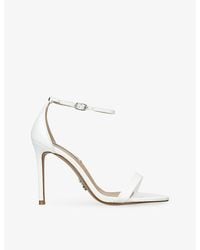 Steve Madden - Tecy Leather Heeled Sandals - Lyst