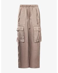 Citizens of Humanity - Andira Pull On Satin Trousers - Lyst