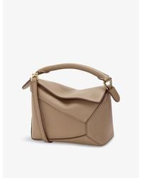 Loewe - Puzzle Edge Mini Leather Cross-Body Bag - Lyst