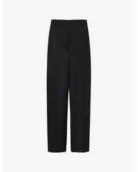 Jacquemus - Le Pantalon Salti Relaxed-fit Wide-leg Wool Trousers - Lyst
