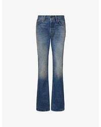 Acne Studios - Mid-Rise Straight-Leg Denim Jeans - Lyst