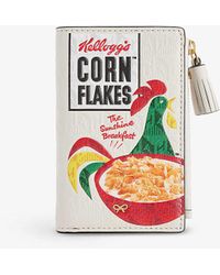 Anya Hindmarch - Cornflakes Graphic-pattern Leather Purse - Lyst
