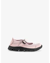Salomon - Rx Marie-Jeanne Nubuck-Leather And Mesh Trainers - Lyst