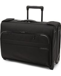 Briggs & Riley Black Baseline Carry-on Suitcase