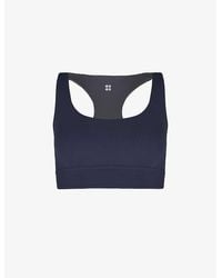 Sweaty Betty - Super Soft Reversible Stretch-jersey Yoga Bra - Lyst