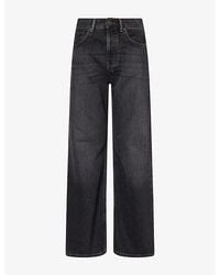 Acne Studios - Regular-Fit Wide-Leg Denim Jeans - Lyst
