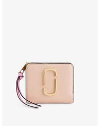 Marc Jacobs - Snapshot Mini Logo-plaque Leather Wallet - Lyst