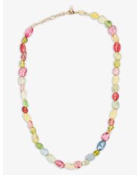 Anni Lu - Tropicana Plated Brass Bead Necklace - Lyst