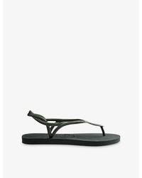 Havaianas - Luna Point Rubber Flip Flops - Lyst