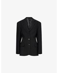 Acne Studios - Jikkowa Single-Breasted Wool Jacket - Lyst
