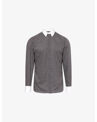 Tom Ford - Classic Printed Long-Sleeve Cotton Shirt - Lyst