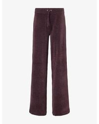 Juicy Couture - Jama Chenille Knit Jogging Bottoms - Lyst