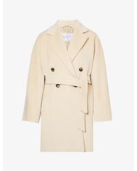 Max Mara - Pila Double-breasted Wool And Cashmere-blend Coat - Lyst