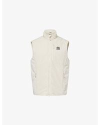 Manors - Branded Padded Shell Gilet - Lyst