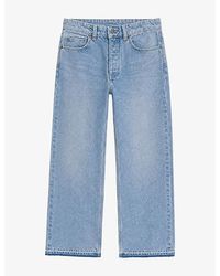 The Kooples - Straight-Leg Mid-Rise Denim Jeans - Lyst