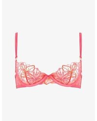Bluebella - Lilly Wired Floral Lace Bra - Lyst