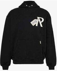 Represent - luggage Tag Graphic-print Cotton-jersey Hoody - Lyst