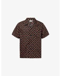 JW Anderson - Camp-Collar Short-Sleeve Cotton Shirt - Lyst
