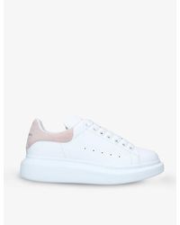 Alexander McQueen - White Runway Leather Trainers - Lyst
