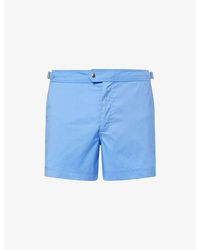 Tom Ford - Micro Compact Poplin Swim Shorts - Lyst