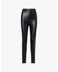 Commando - Animal-Print Faux Leather Leggings - Lyst