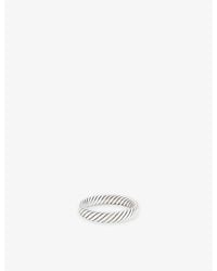 Serge Denimes - Halo Rope-Pattern Sterling- Ring - Lyst