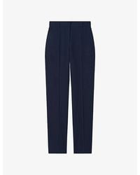 JOSEPH - Colburn Comfort Slim-Fit Cady Trousers - Lyst