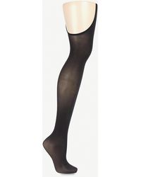 Wolford Individual 12 Stay-hip Tights - Black