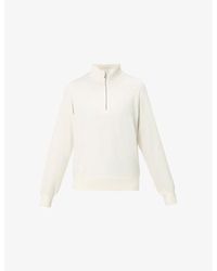 Sweaty Betty - Escape Luxe Half-Zip Fleece Sweatshirt - Lyst